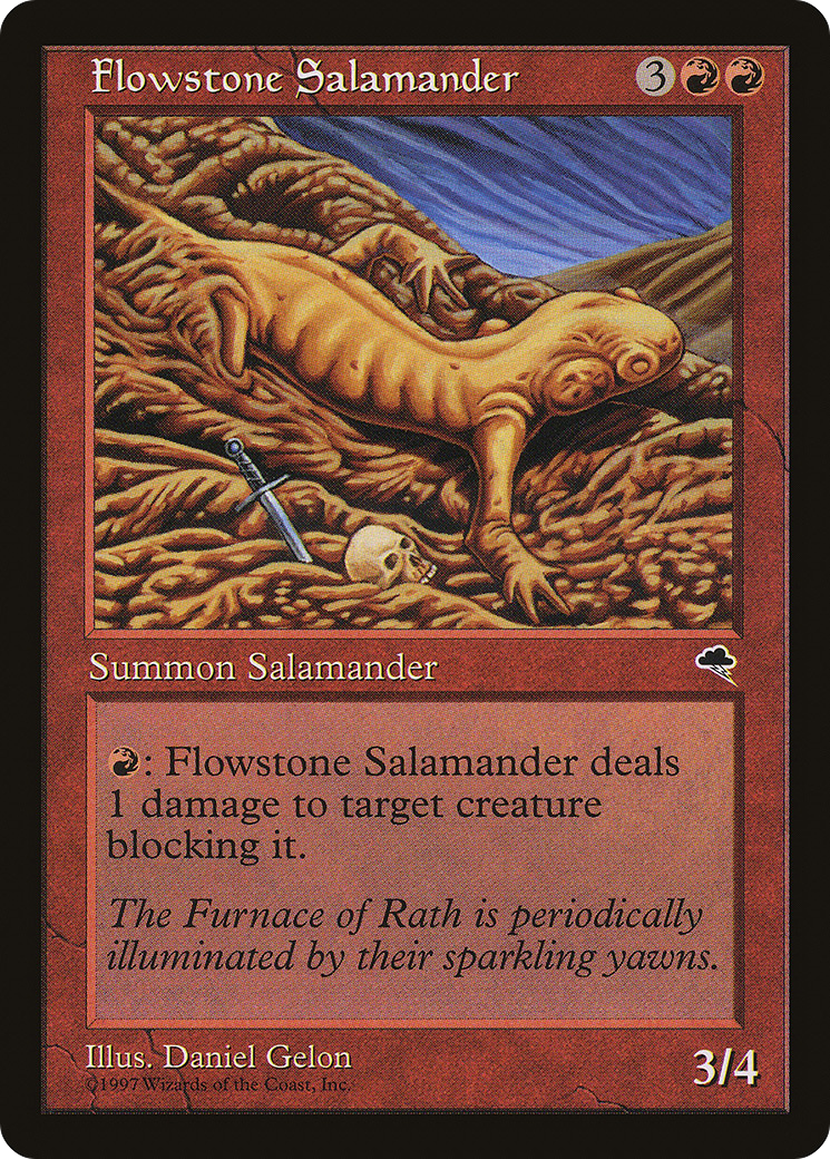 Flowstone Salamander [TMP - 175]