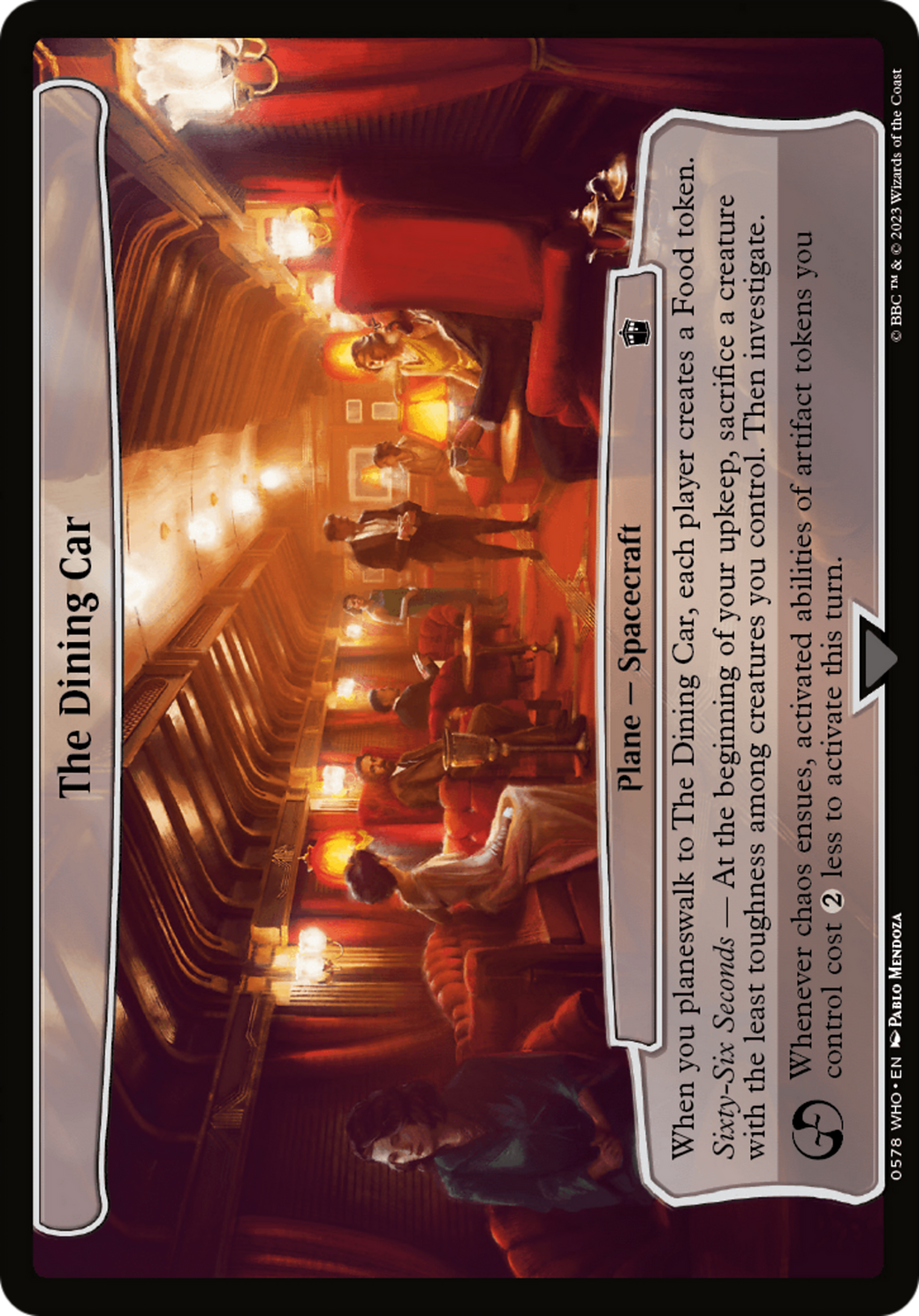 The Dining Car [WHO - 578]