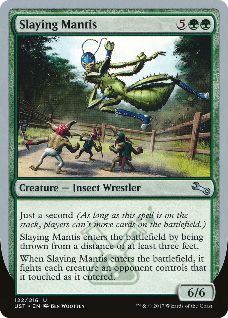 Slaying Mantis [UST - 122]