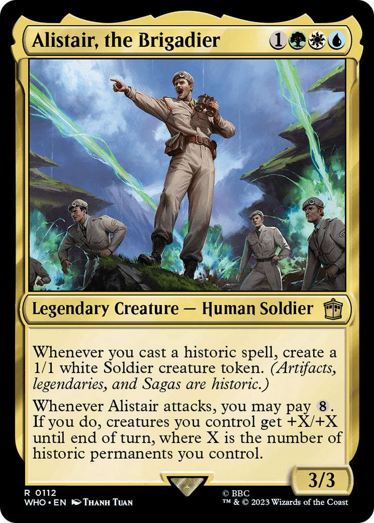 Alistair, the Brigadier [WHO - 112]