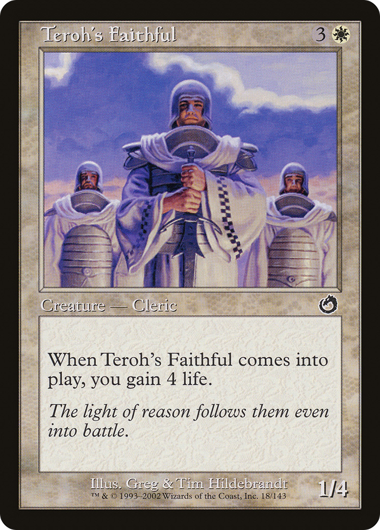 Teroh's Faithful [TOR - 18]