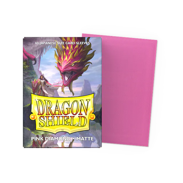 DRAGON SHIELD MATTE 60CT JAPANESE SMALL COLOR SLEEVES