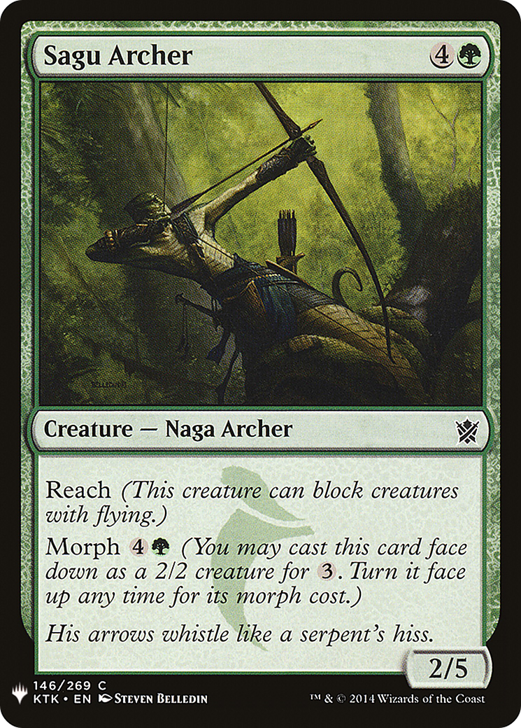 Sagu Archer (LIST-146) - The List