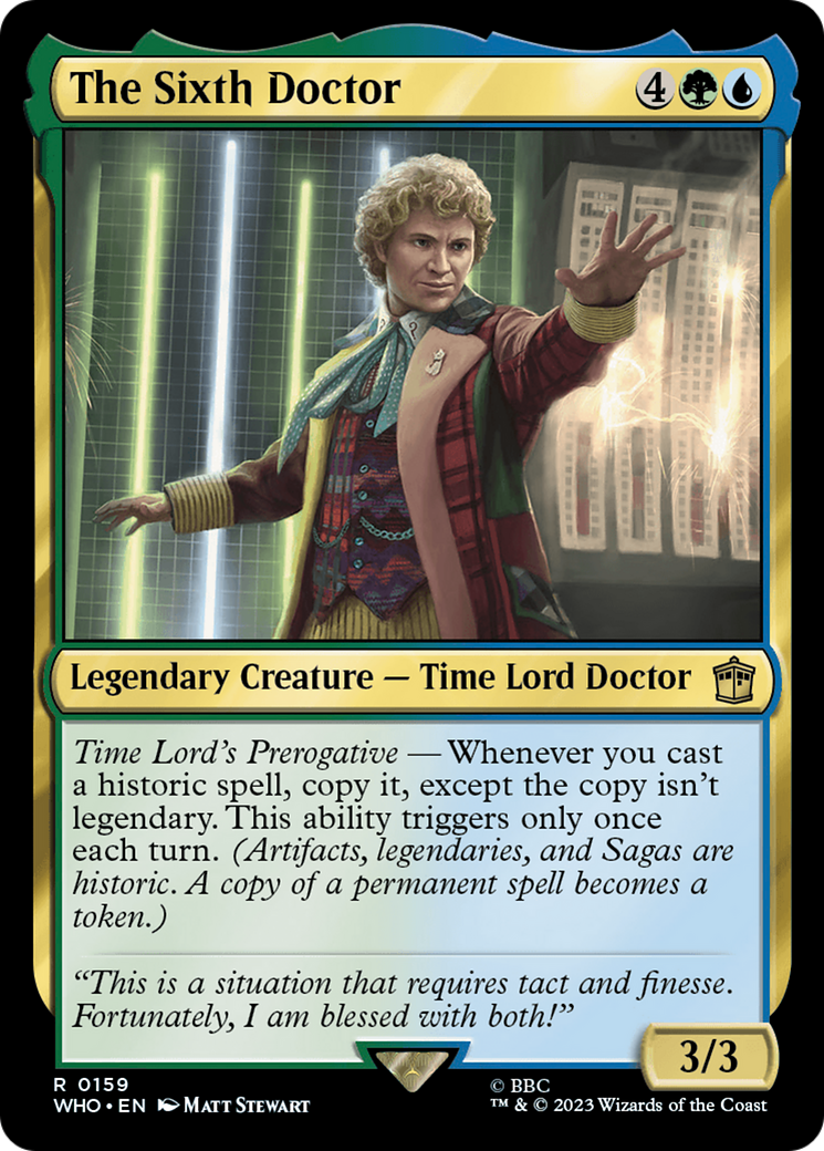 The Sixth Doctor [WHO - 159]