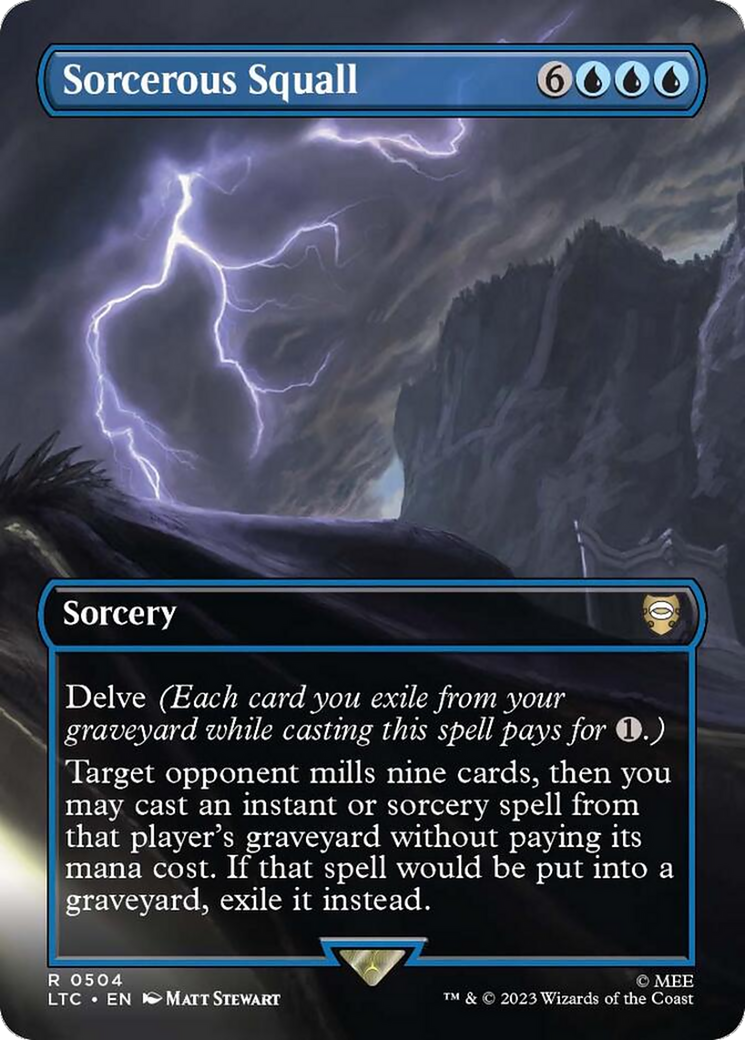 Sorcerous Squall (Borderless) [LTC - 504]