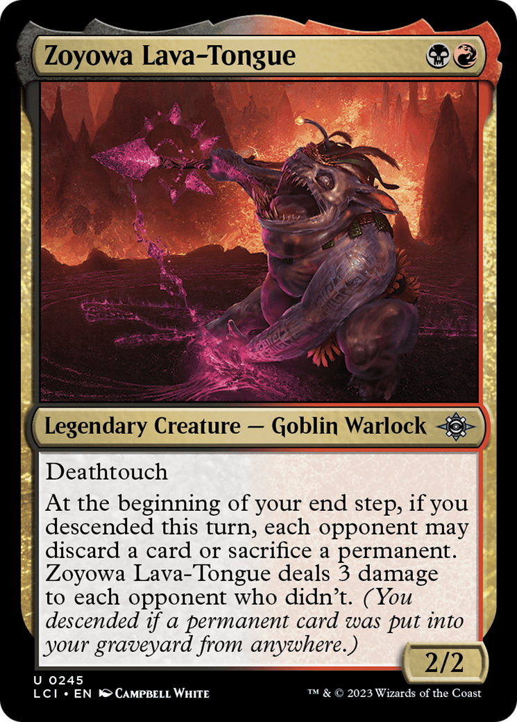 Zoyowa Lava-Tongue [LCI - 245]