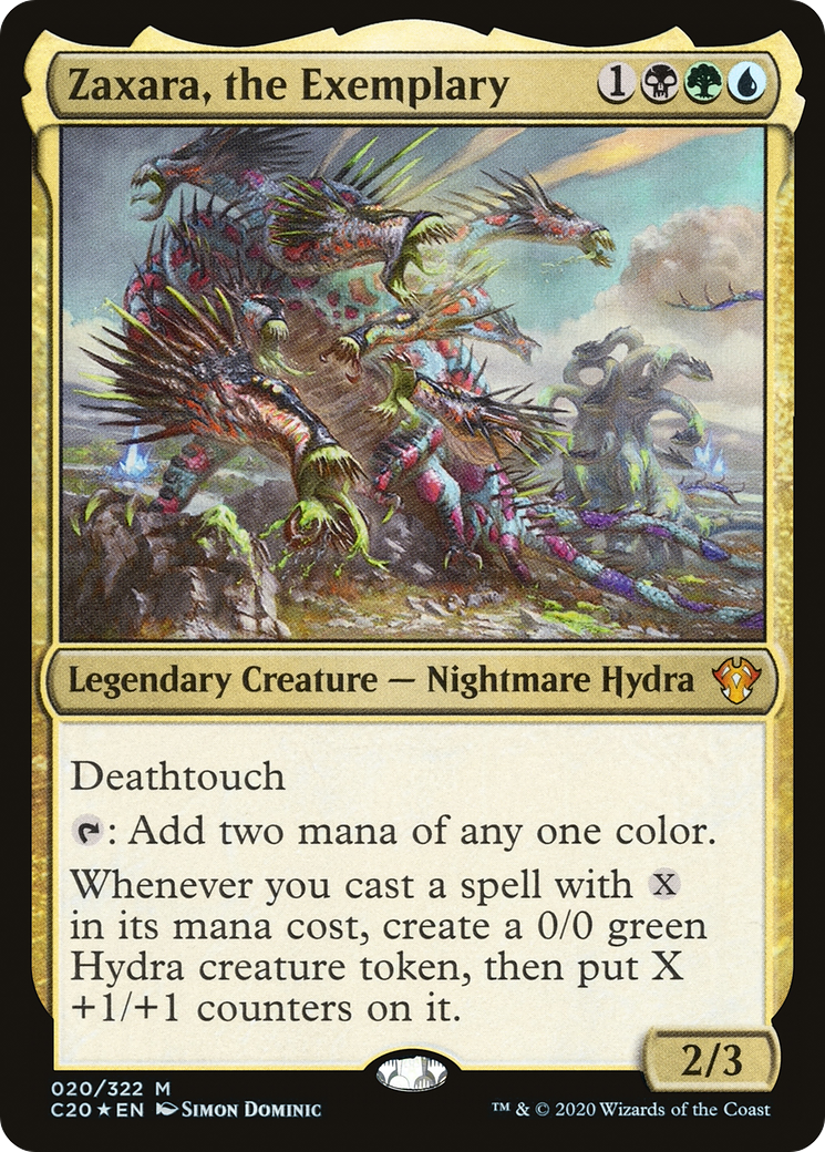 Zaxara, the Exemplary (C20-020) - Commander 2020 Foil