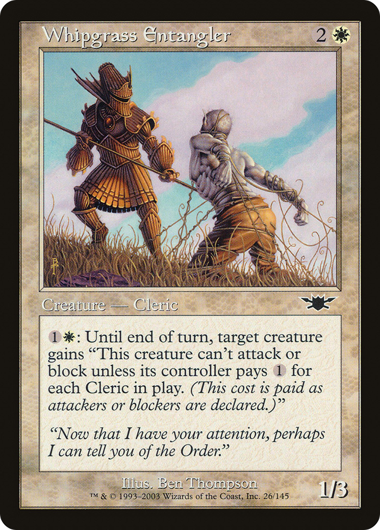 Whipgrass Entangler [LGN - 26]