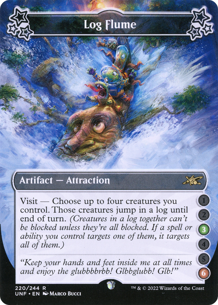 Log Flume (3-6) [UNF - 220]