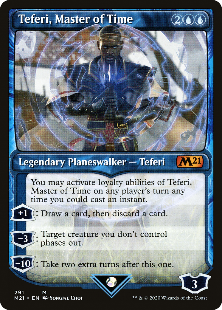 Teferi, Master of Time (Showcase) (291) [M21 - 291]