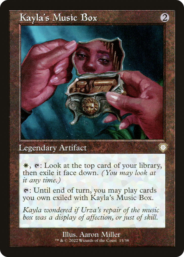 Kayla's Music Box (Retro Frame) [BRC - 15]
