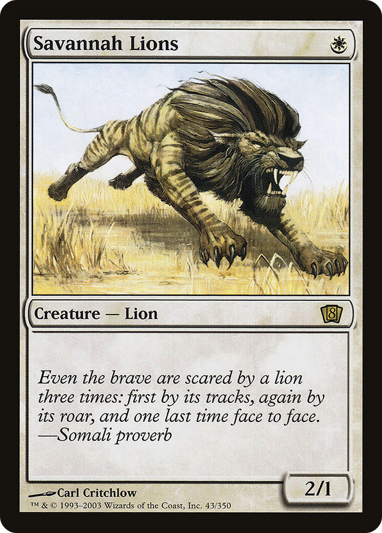 Savannah Lions [8ED - 43]