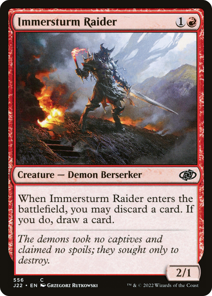 Immersturm Raider [J22 - 556]