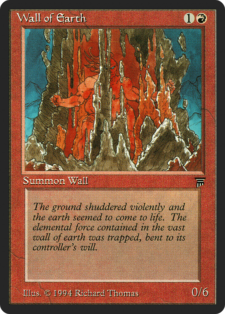 Wall of Earth [LEG - N/A]