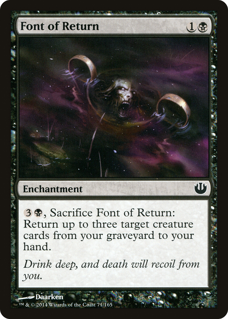 Font of Return [JOU - 71]