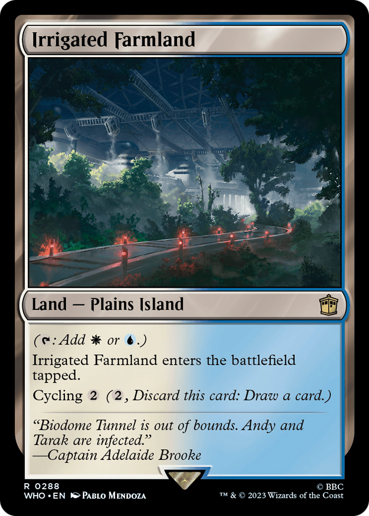 Irrigated Farmland [WHO - 288]