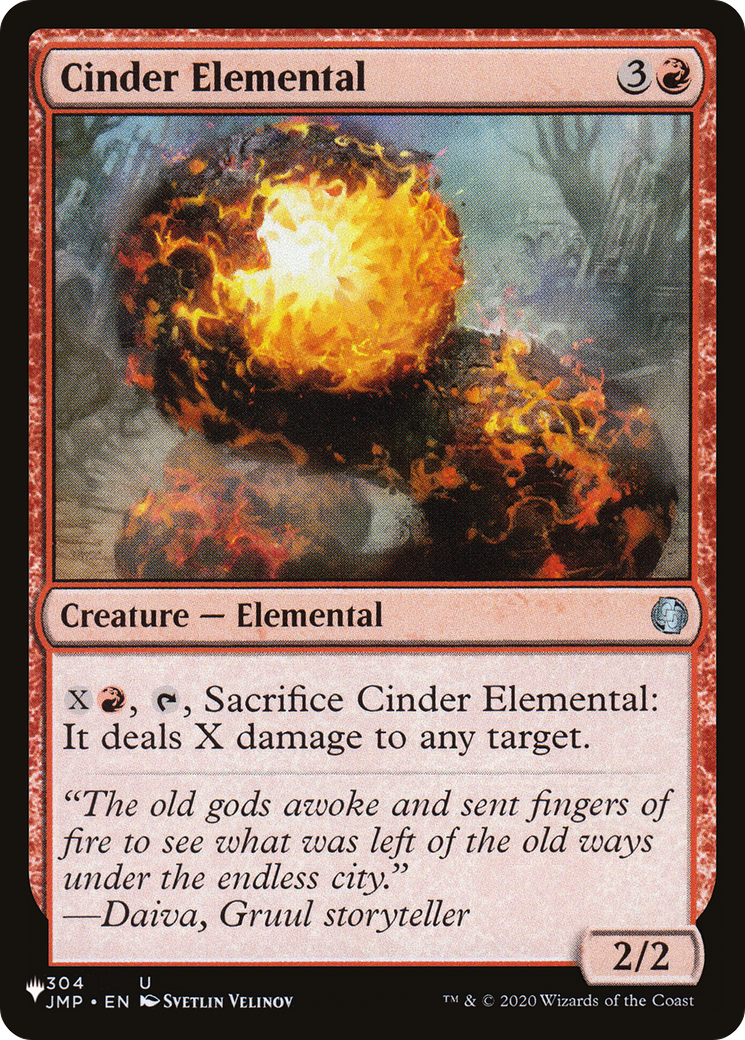 Cinder Elemental [LIST - 304/078]