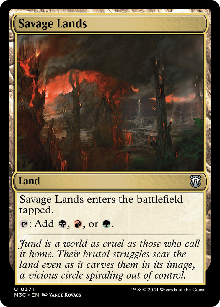 Savage Lands [M3C - 371]