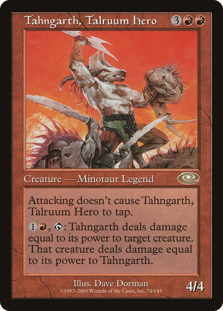 Tahngarth, Talruum Hero [PLS - 74]