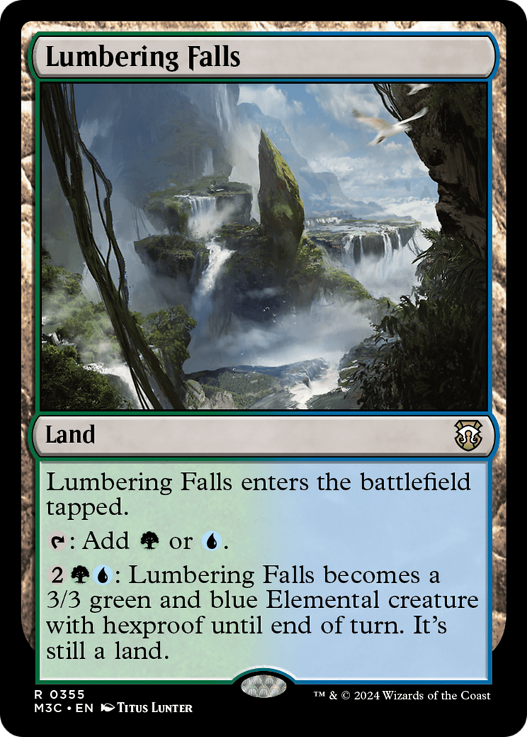 Lumbering Falls [M3C - 355]