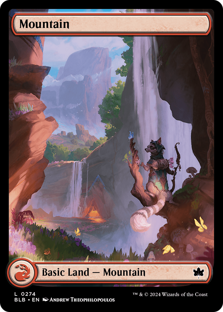 Mountain (0274) (BLB-274) - Bloomburrow Foil