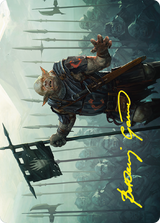 Uglúk of the White Hand // Uglúk of the White Hand (ALTR-027) - Tales of Middle-earth Art Series (Borderless) Foil
