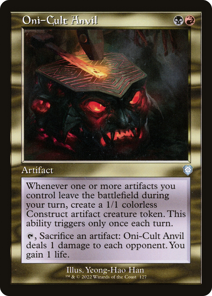 Oni-Cult Anvil (Retro Frame) [BRC - 127]