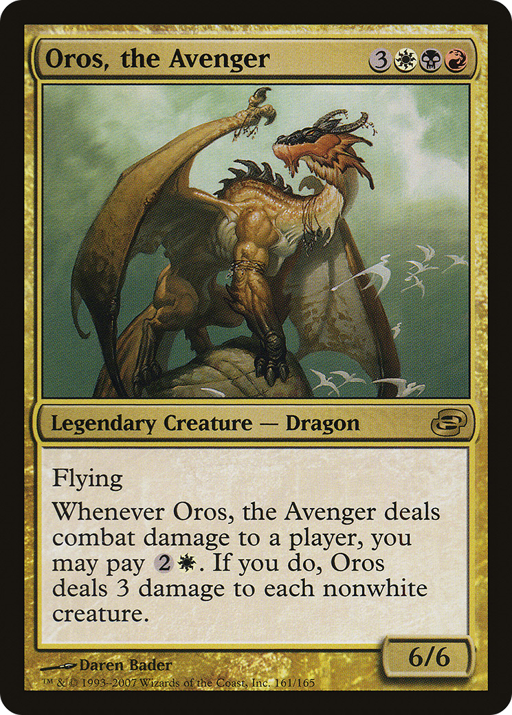 Oros, the Avenger [PLC - 161]