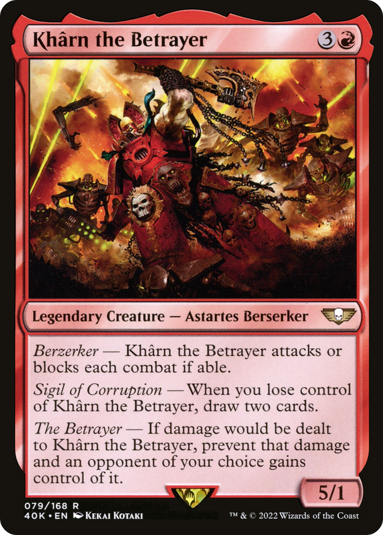 Kharn the Betrayer [40K - 79]