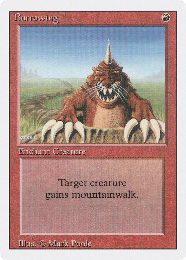 Burrowing [3ED - N/A]