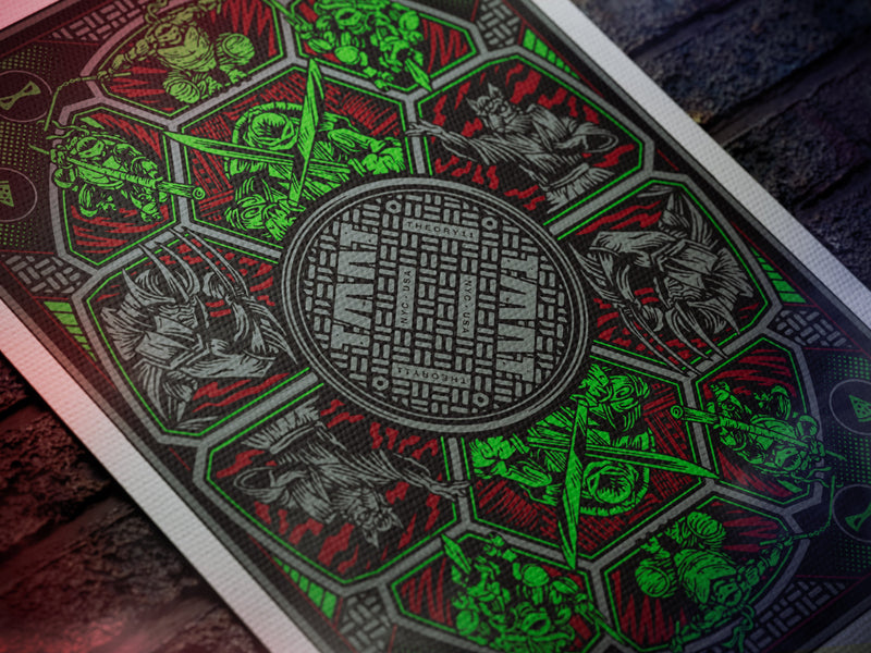 Theory11 Playing Cards - Teenage Mutant Ninja Turtles
