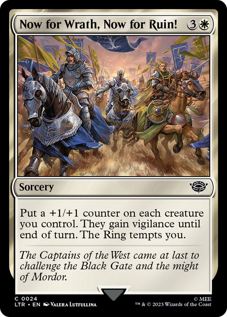 Now for Wrath, Now for Ruin! [LTR - 24]