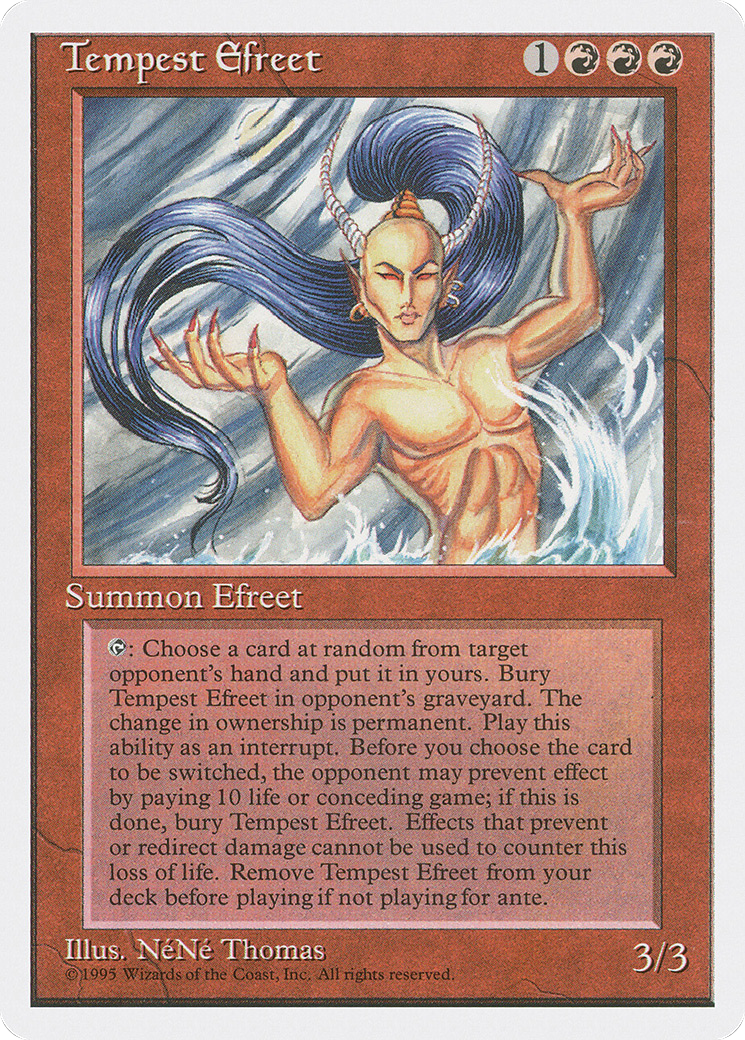 Tempest Efreet [4ED - N/A]