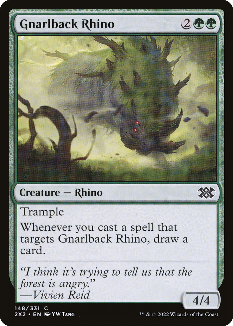 Gnarlback Rhino [2X2 - 148]