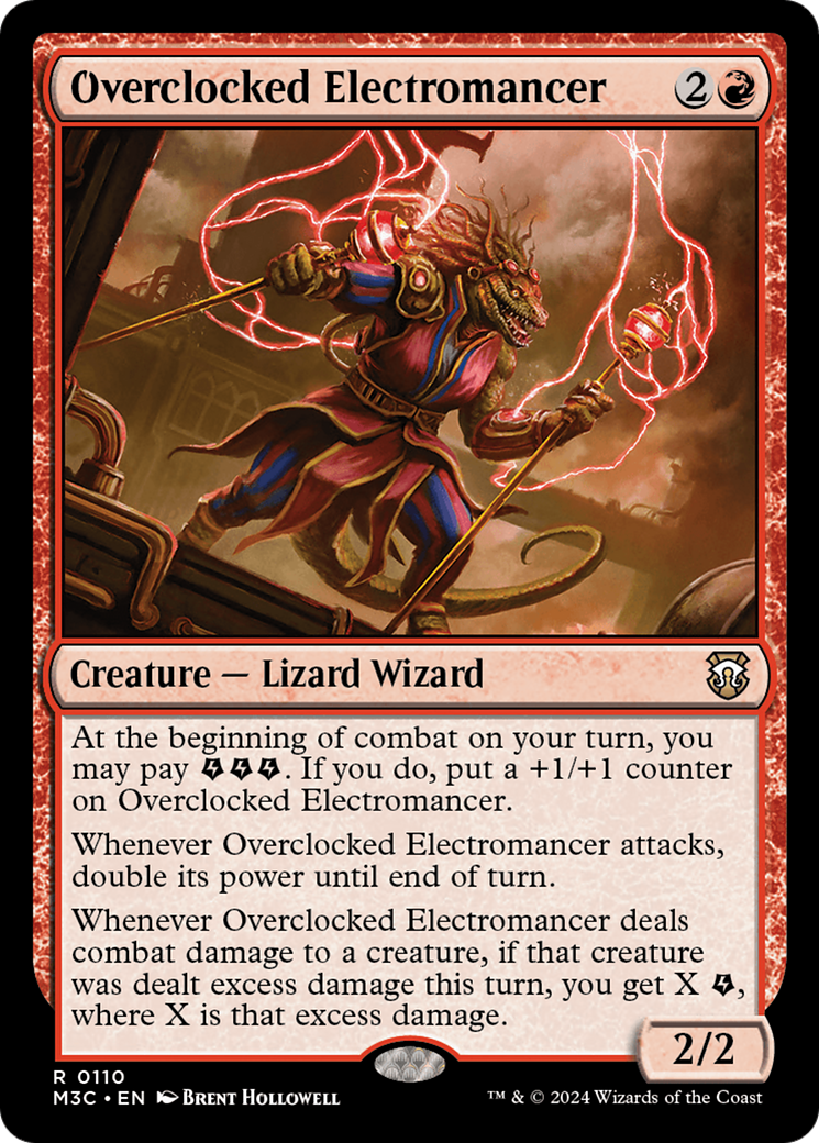 Overclocked Electromancer [M3C - 110]