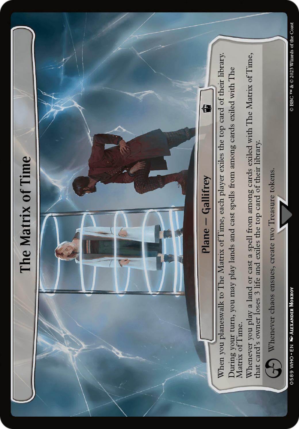 The Matrix of Time [WHO - 589]