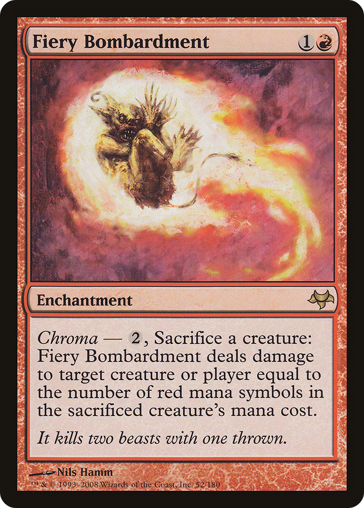 Fiery Bombardment [EVE - 52]