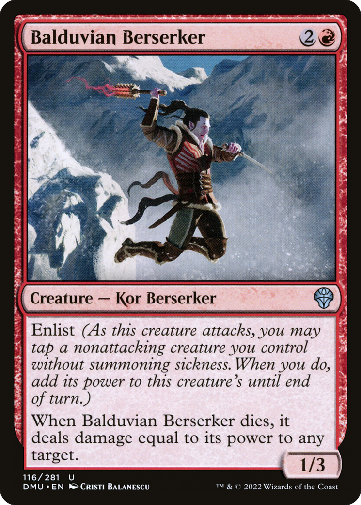 Balduvian Berserker [DMU - 116]