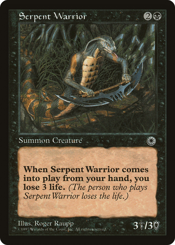 Serpent Warrior [POR - N/A]