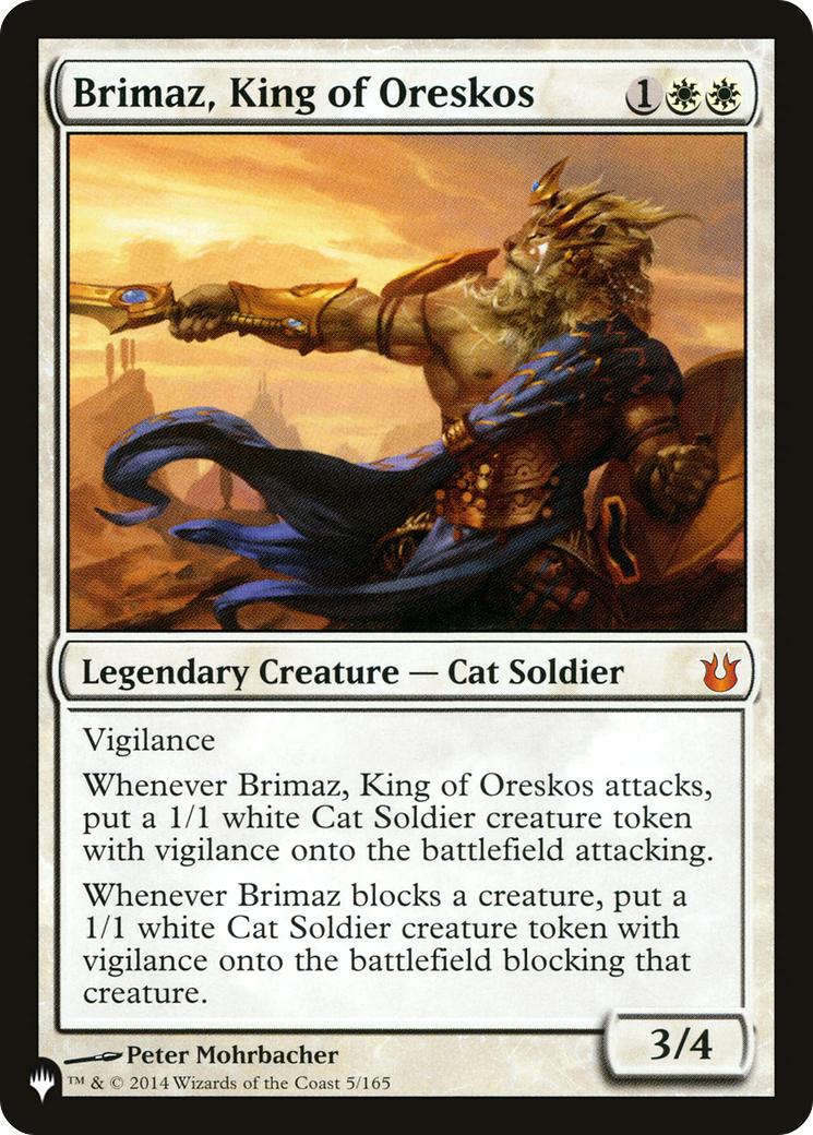 Brimaz, King of Oreskos [LIST - 5/165]