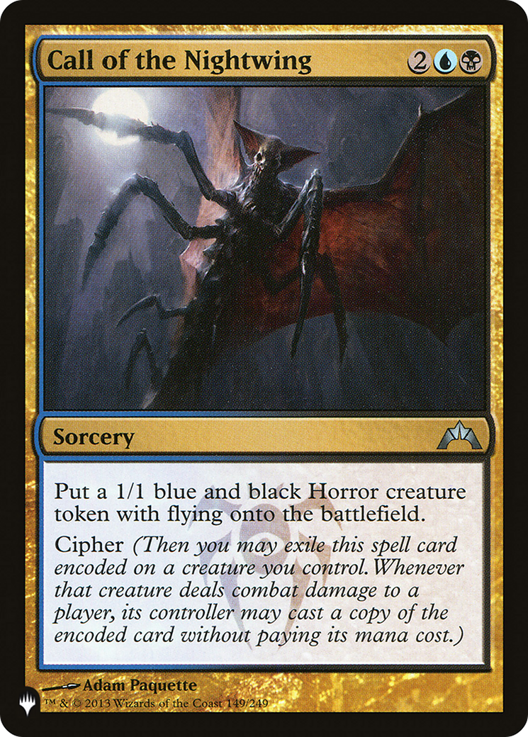 Call of the Nightwing (GTC) [LIST - 149/249]