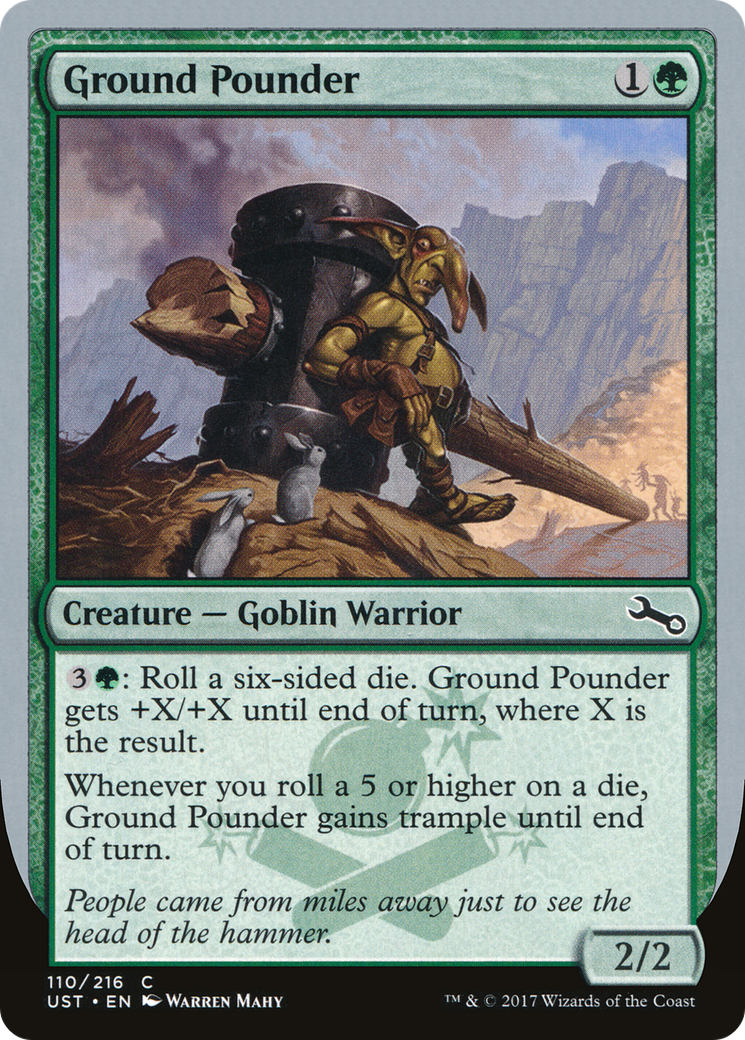 Ground Pounder [UST - 110]