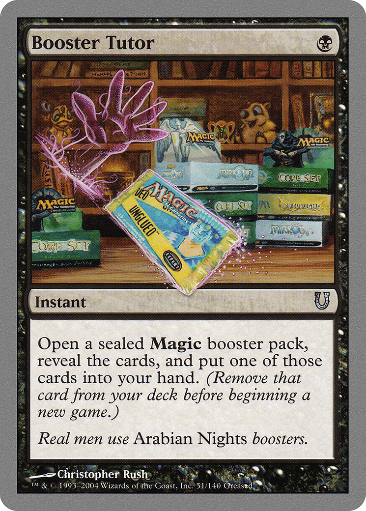 Booster Tutor [UNH - 51]