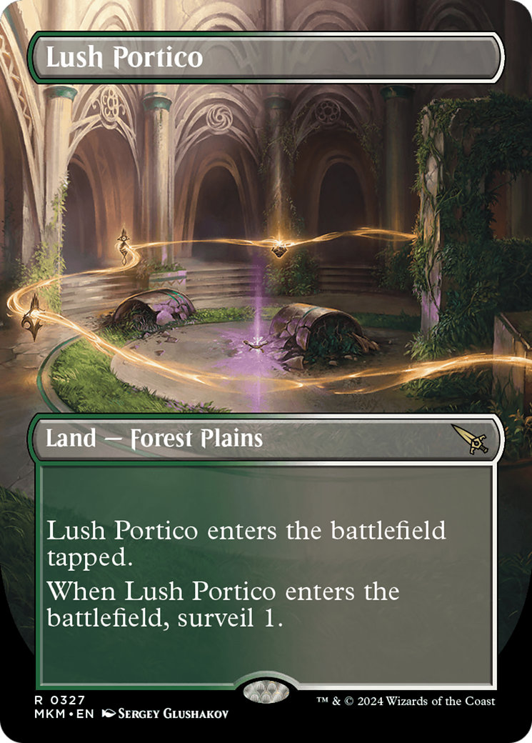 Lush Portico (Borderless) [MKM - 327]