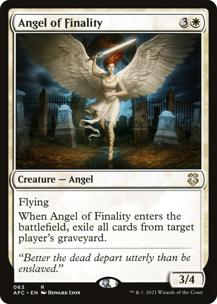 Angel of Finality [AFC - 63]