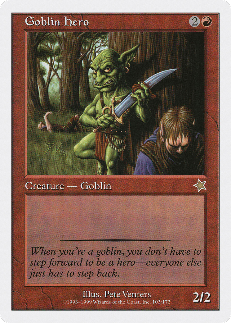 Goblin Hero [S99 - 103]