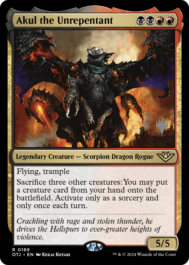 Akul the Unrepentant [PPOTJ - 189]