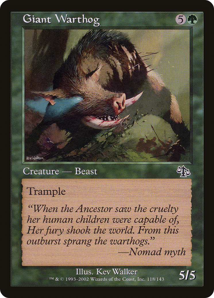 Giant Warthog [JUD - 118]