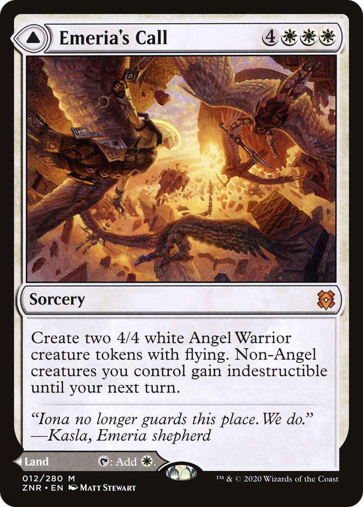 Emeria's Call (ZNR-012) - Zendikar Rising Foil