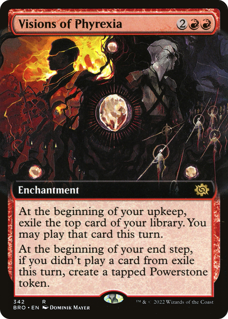 Visions of Phyrexia (Extended Art) [BRO - 342]